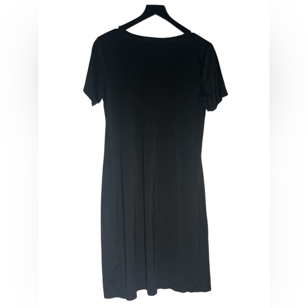 Daily Ritual Women's Jersey Standard-Fit Short-Sleeve Dress Black Medium - Picture 5 of 7